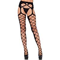 Los mejores  - Leg Avenue Medias Opacas DE Red Diamante